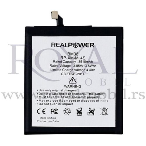 REAL POWER baterija  za xiaomi mi 4S Bm38 (3510mAh) Cene