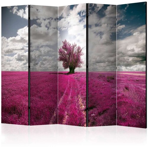  Paravan u 5 dijelova - Magenta meadow II [Room Dividers] 225x172 Slike