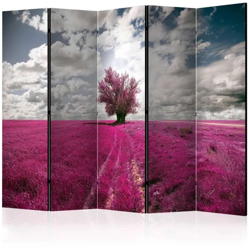  Paravan u 5 dijelova - Magenta meadow II [Room Dividers] 225x172