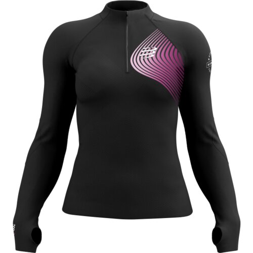  Majica Compressport Winter Trail Postural Long Sleeve Top Woman Magnet/Magenta - L Cijene