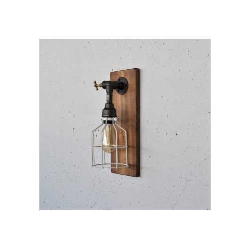 Opviq Pp172 woodenblack wall lamp Cene