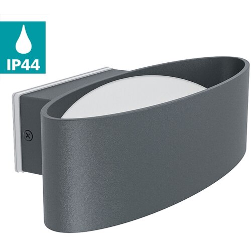 Eglo Chinoa vanjska zidna/1, led, 10w, 1100lm, ip44, aluminij/čelik/plastika/antracit Slike