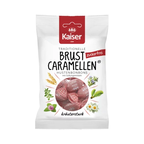 Kaiser Bonboni - Brust Caramellen brez sladkorja