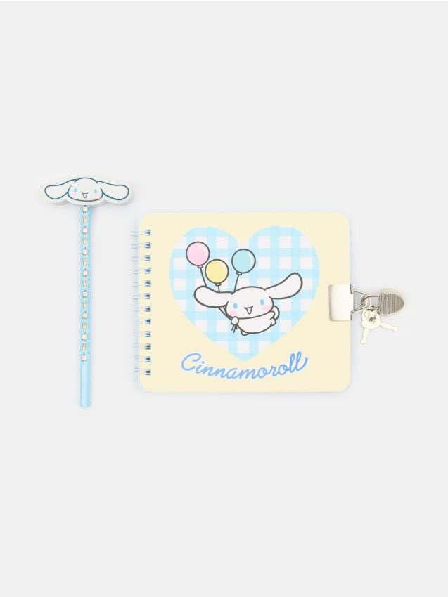 Sinsay Set: bilježnica s lokotom i olovka Cinnamoroll Cene