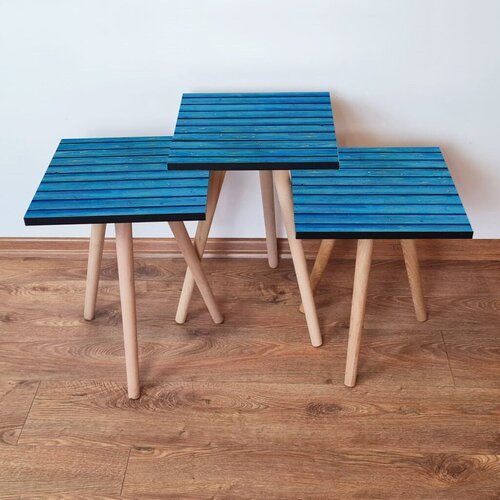 Hanah home set klub stočića 3Shp168, 3 komada, Šarena Cene