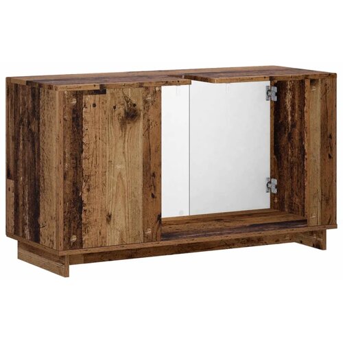  Kupaonski ormarić Staro drvo 101 x 41 x 58 cm konstruirano drvo - Staro drvo Slike