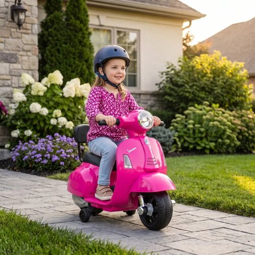  Dječji električni motocikl Mini Vespa GTS 6V 1.5-3 godine Slike