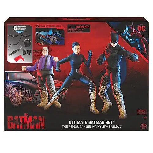Spin Master DC Comics: The Batman Ultimate igralni set z 10cm velikimi figuricami - Cene