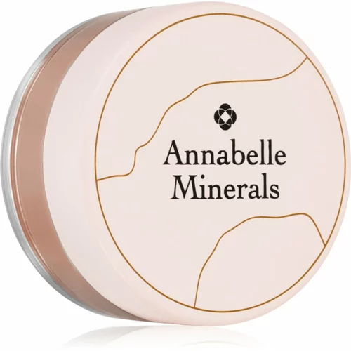 Annabelle Minerals Luminous Mineral Blush highlighter i rumenilo u jednom nijansa Peach Glow 4 g