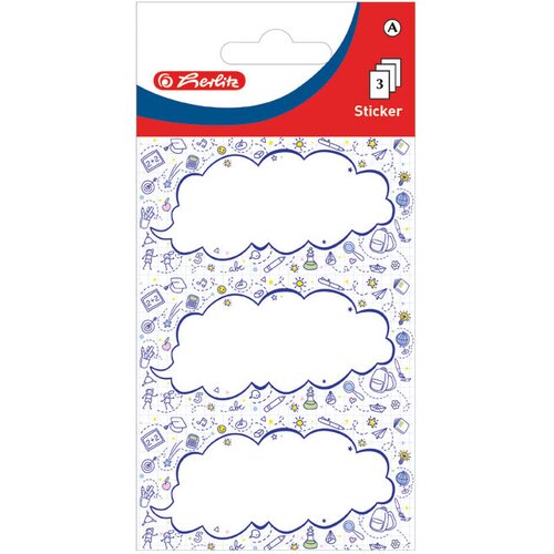  Etikete &amp;scaron;kolske papir oblaci herlitz 50034277 blister Slike
