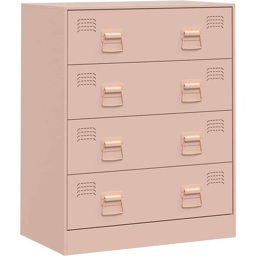 vidaXL Komoda roza 67x39x83 cm jeklo Cene