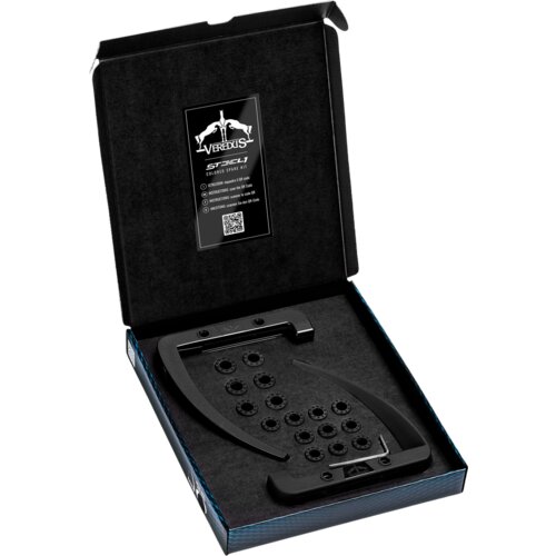 VEREDUS Steel 1 Stirrup Kit - Črna Slike