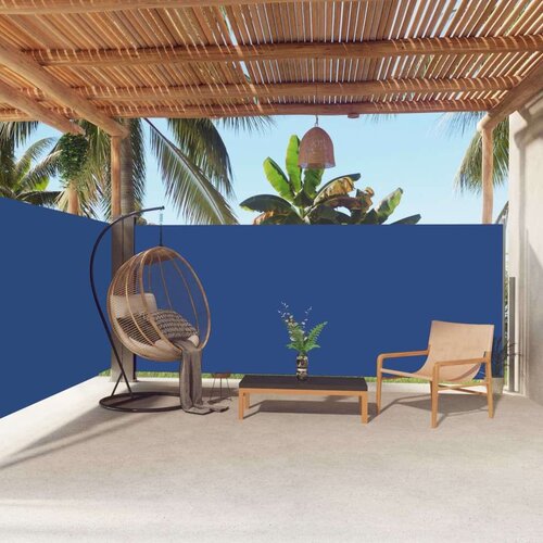  Uvlačiva bočna tenda plava 160 x 600 cm Cijene