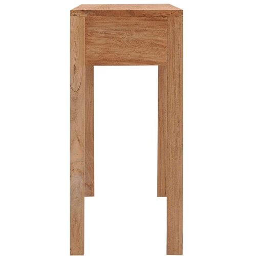  Konzolni stol 110 x 35 x 75 cm od masivne tikovine Slike
