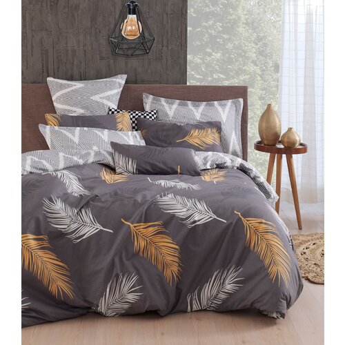 Aberto Design komplet posteljina Olivia, 200x220 cm, Zlatna-Siva Slike