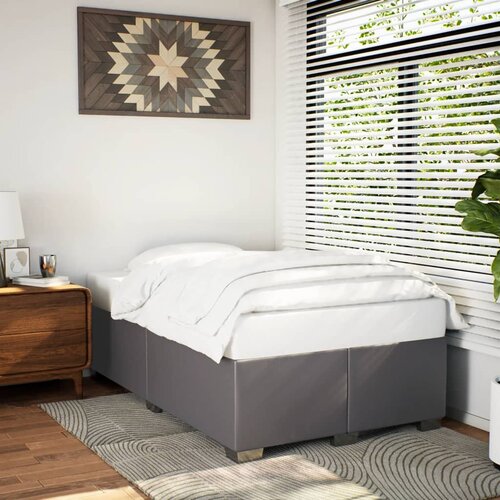 Furnova Posteljni okvir siv 120x200 cm umetno usnje, (21941288) Slike