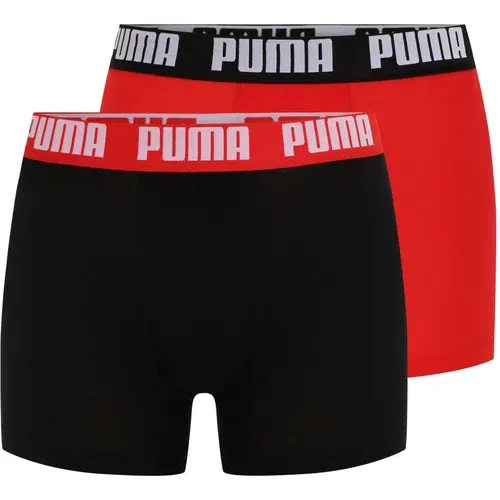 Puma Bokserice crvena / crna / bijela