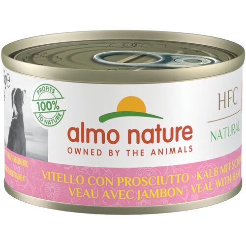 HFC Varčno pakiranje Almo Nature 12 x 95 g - Teletina s šunko Cene