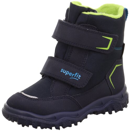 Superfit Škornji za v sneg 'HUSKY' mornarska / azur / jabolko Cene