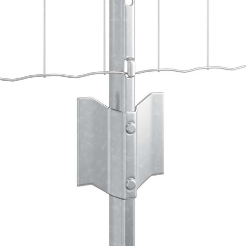 vidaXL Set evropske ograje Set 2 Pocinkano jeklo 25 x 0.8 m Trajno Cene