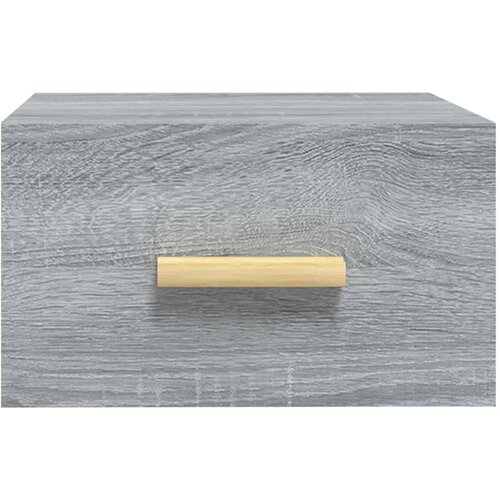  Zidni noćni ormarić boja sivog hrasta sonome 35 x 35 x 20 cm Slike