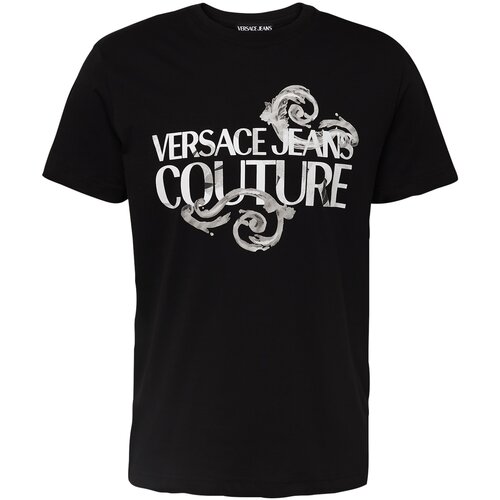 Versace Jeans Couture Majica siva / crna / bijela Slike