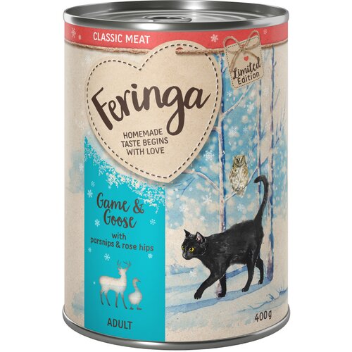 Feringa Limited Edition: Classic Meat zimski meni - divljač i guska 24 x 400 g Slike
