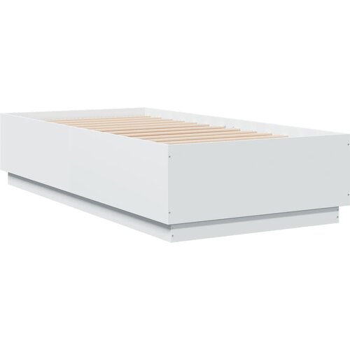  Okvir za krevet bijeli 90x190 cm konstruirano drvo Slike