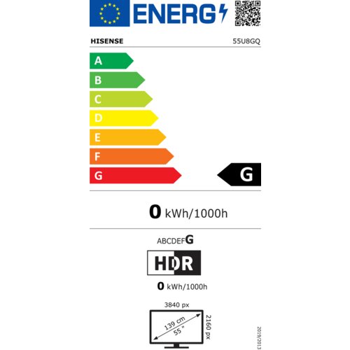 Hisense 55U8GQ televizor Slike