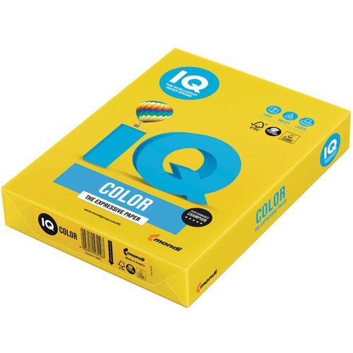  PAPIR ILK IQ INTENZIV A4 160G PK250 MONDI IG50 INTENZIVNO ŽUTI Cene