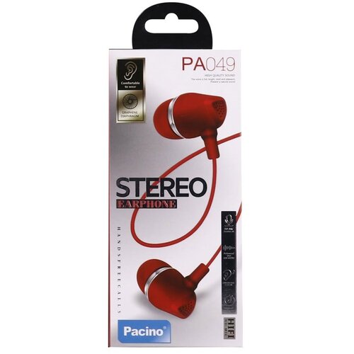  PACINO SLUSALICE 3,5MM PA049 CRVENA Cijene