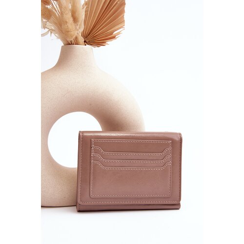Kesi Women's wallet made of eco-leather beige Joanela Cene