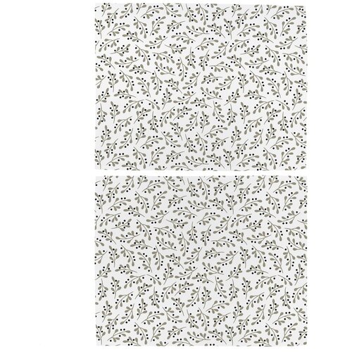 Butter Kings Tekstilni podmetač 2 kom s božićnim motivom 35x45 cm Mistletoe Kiss &ndash; Cijene