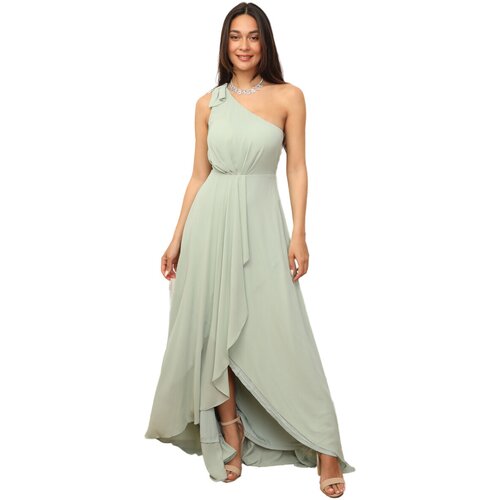 La Modeuse Dolge obleke 70594_P165149 Zelena Cene