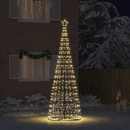  LED božićno drvce EKENAS 400 cm 800 LED lampica Topla bijela Slike