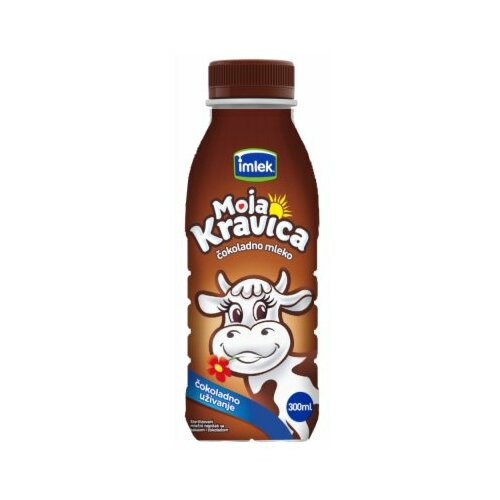 Imlek Moia kravica čokoladno mleko 1% MM 300ml pet Slike