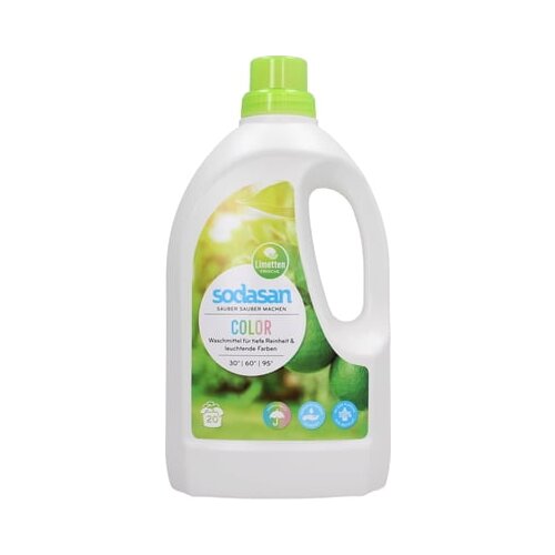 Sodasan tekući deterdžent za obojeno rublje limette color - 1,50 l Slike