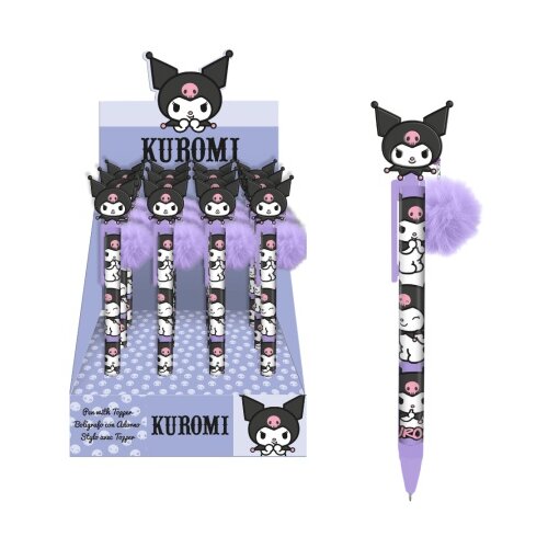  Hello Kitty and Friends Kuromi hemijska olovka sa pufnom ( 1046825 ) Slike