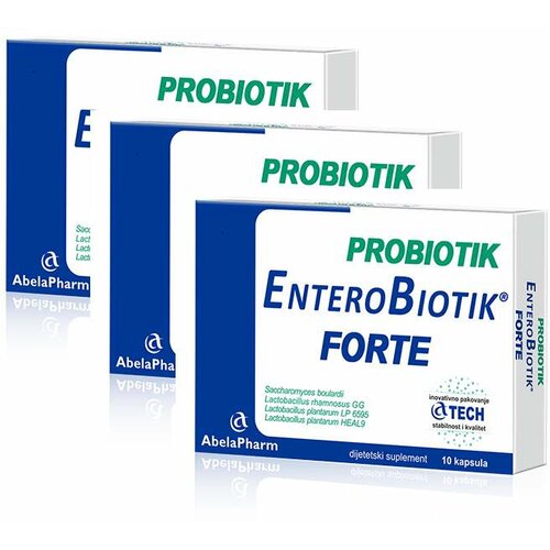 Enterobiotik probiotik forte, 10 kapsula 2+1 gratis Slike