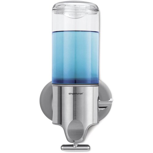 simplehuman Stenski razpršilnik za milo iz nerjavečega jekla v srebrni barvi 440 ml - simplehuman Cene