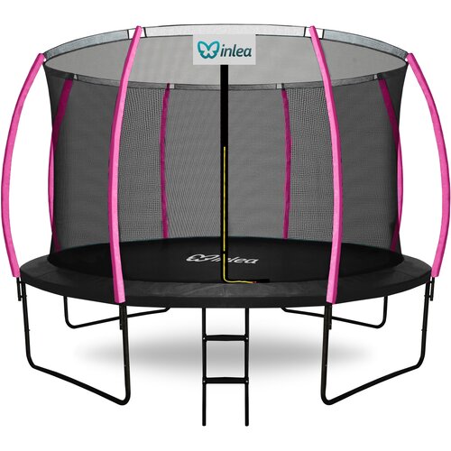  INLEA ULTIMATE Jump trampolin 366 cm s unutarnjom za&scaron;titnom mrežom - crna/roza Cijene