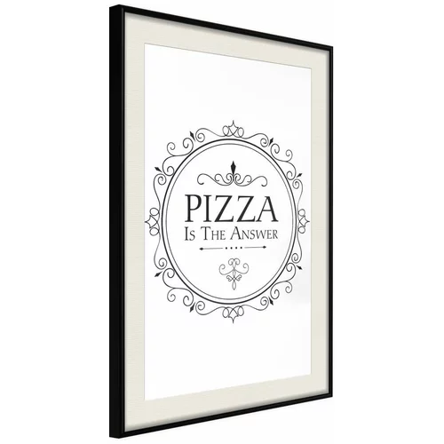  Poster - Pizza 20x30