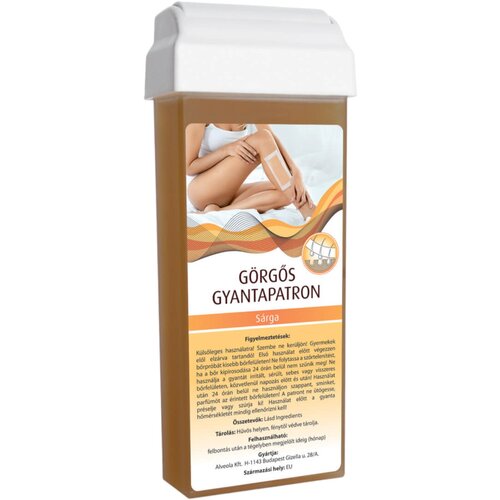 X EPIL Vložek s smolo - &amp;scaron;iroka glava valja (100 ml) - rumena Slike