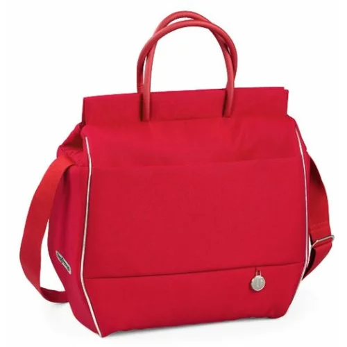 Peg Perego previjalna torba borsa - red shine