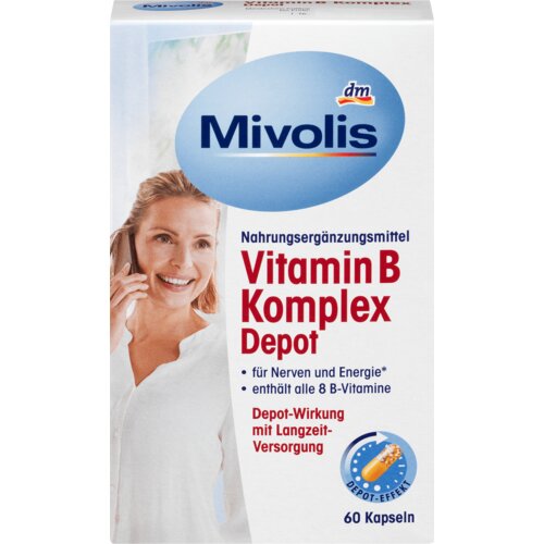 Mivolis Kompleks vitamina B - kapsule sa modifikovanim oslobađanjem 33 g Cene