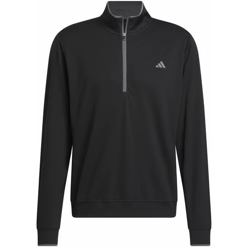 Adidas Športna majica siva / črna