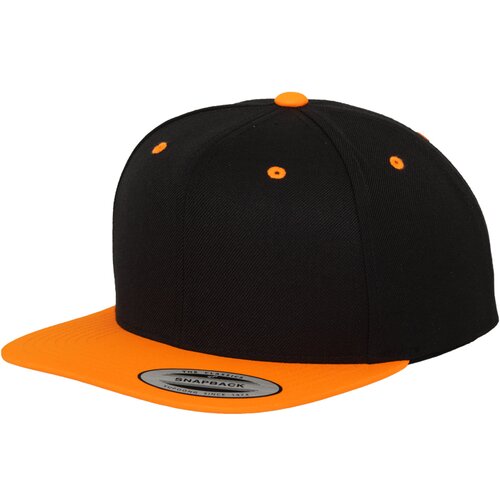 Flexfit Classic Snapback 2-Tone blk/neonorange Slike