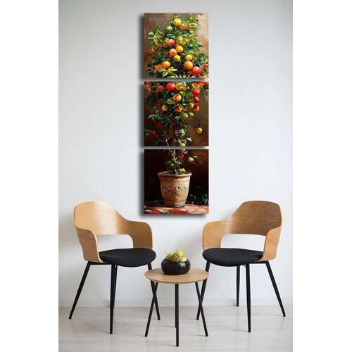 WALLXPERT Slika na platnu 3P4545BSRC-006, 45 x 45 cm, 3 dela Cene