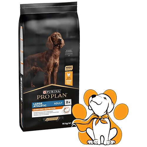 Pro Plan PURINA Hrana za kućne ljubimce, za velike odrasle pse atletske građe Piletina 14kg Slike