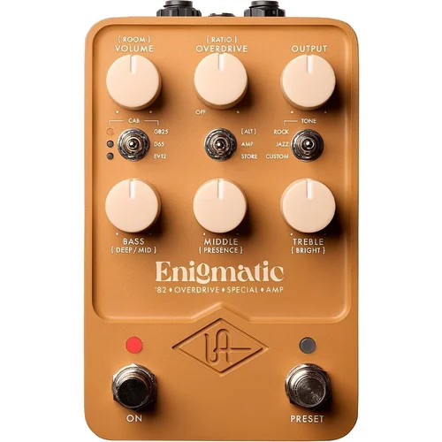 Universal Audio UAFX Enigmatic '82 Overdrive Gitasko pojačalo